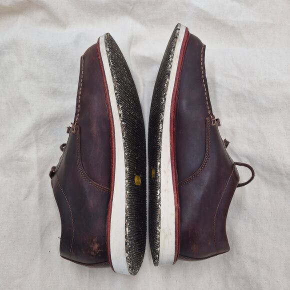 Georgia Boot Mens Small Batch Lace Up Casual Shoes - Brown size 10 - Picture 3 of 7